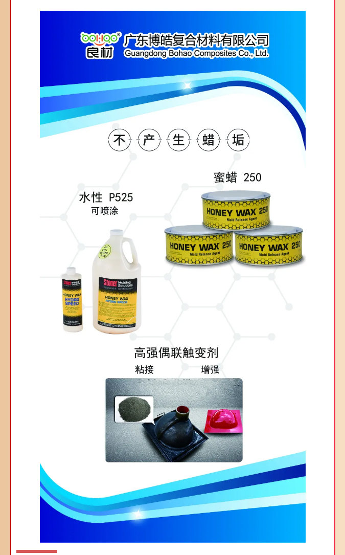 第26屆復材展廣東博皓熱推產(chǎn)品：美國Stoner脫模劑<div   id=